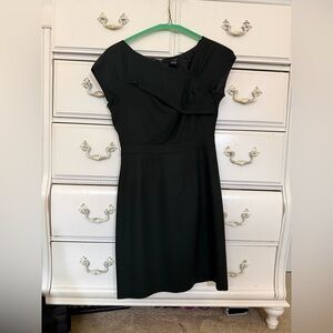 J. Crew Forest Green Tailored Wool Sheath Dress